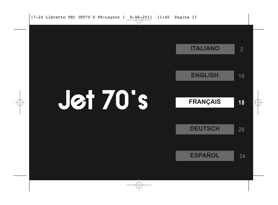 Jet 70’s | SUOMY Jet 70s User Manual | Page 18 / 42