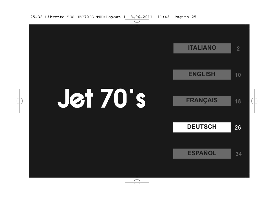 Jet 70’s | SUOMY Jet 70s User Manual | Page 26 / 42