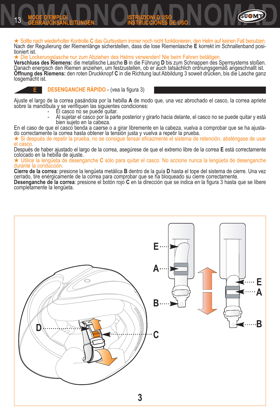 Dnomadnomadnomad | SUOMY Nomad User Manual | Page 13 / 31