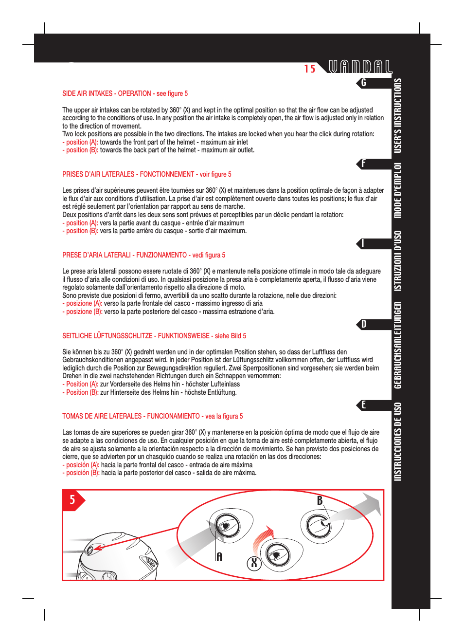 Ax b | SUOMY Vandal User Manual | Page 15 / 40