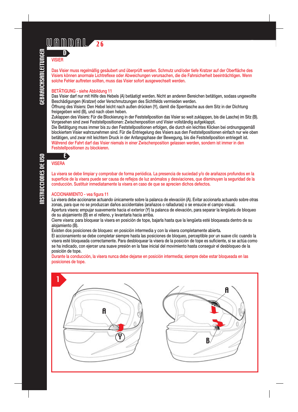 SUOMY Vandal User Manual | Page 26 / 40