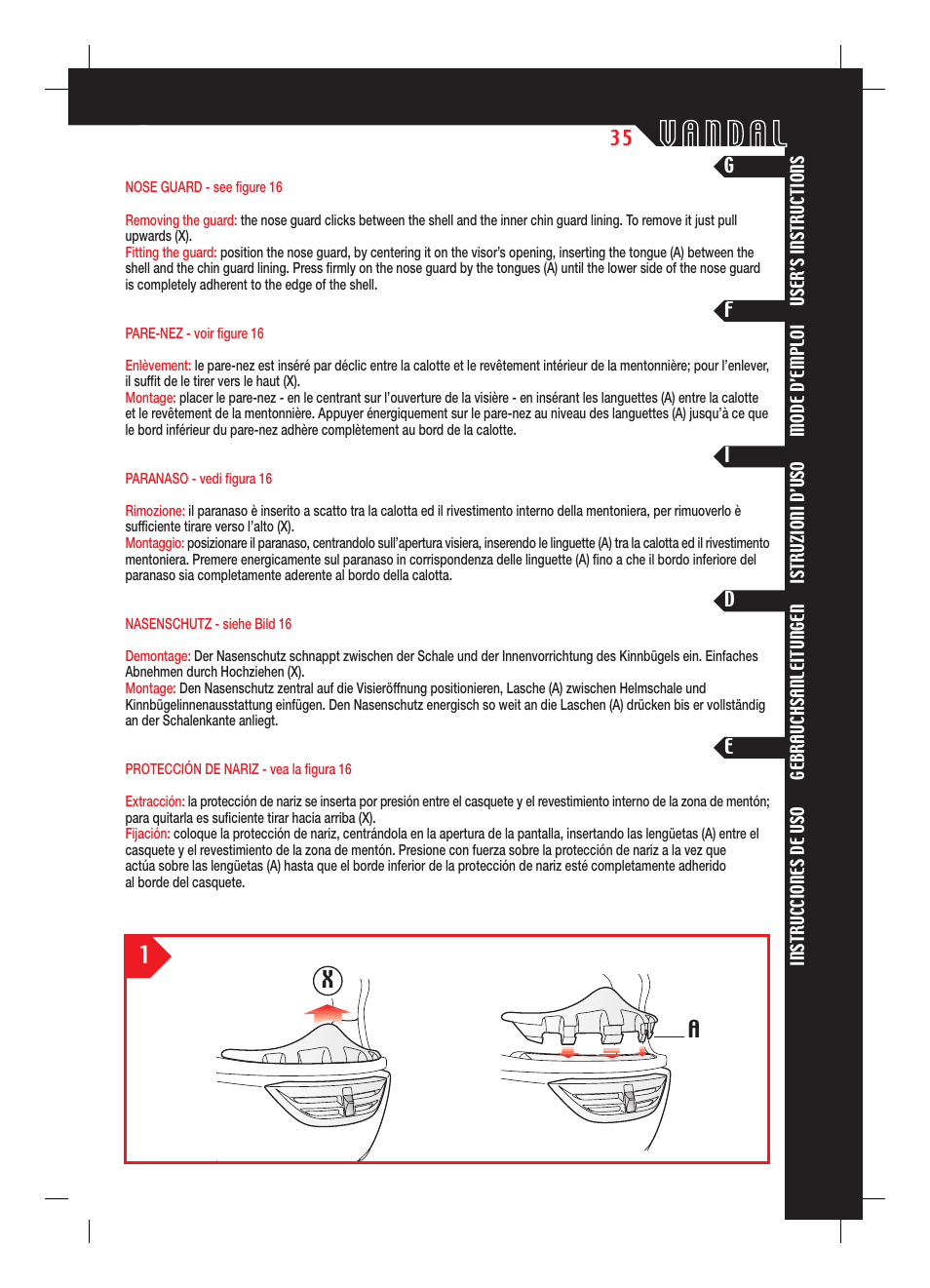 SUOMY Vandal User Manual | Page 35 / 40