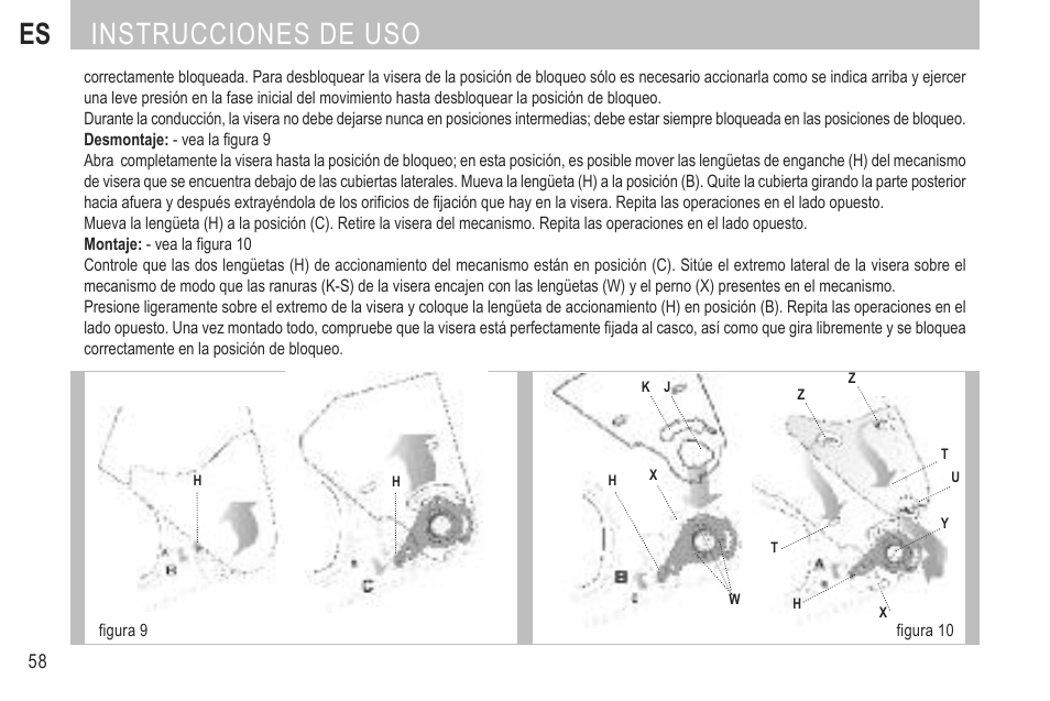 Es instrucciones de uso | SUOMY City Tour User Manual | Page 60 / 75