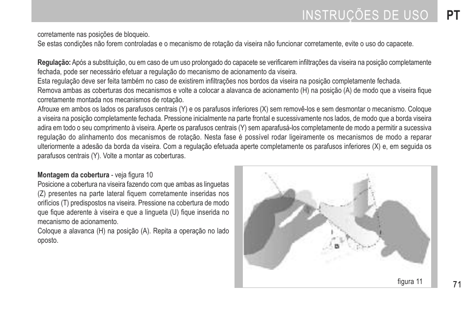 Instruções de uso pt | SUOMY City Tour User Manual | Page 73 / 75