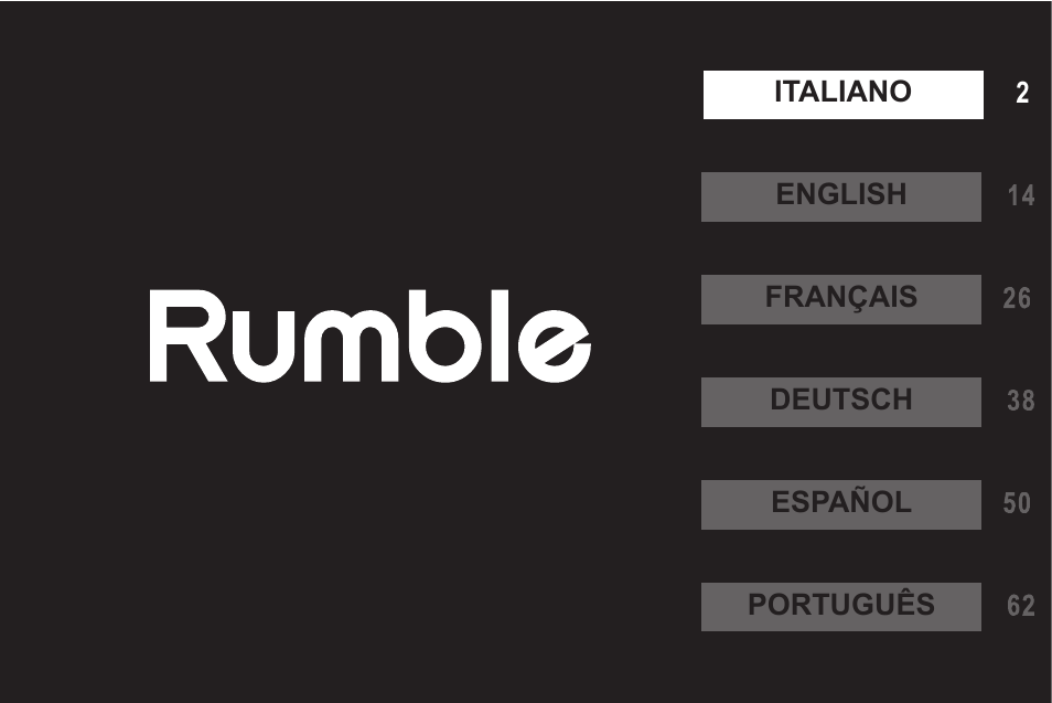 Rumble | SUOMY Rumble User Manual | Page 3 / 76