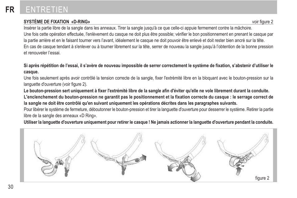 Fr entretien | SUOMY Rumble User Manual | Page 32 / 76