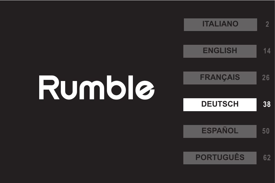 Rumble | SUOMY Rumble User Manual | Page 39 / 76