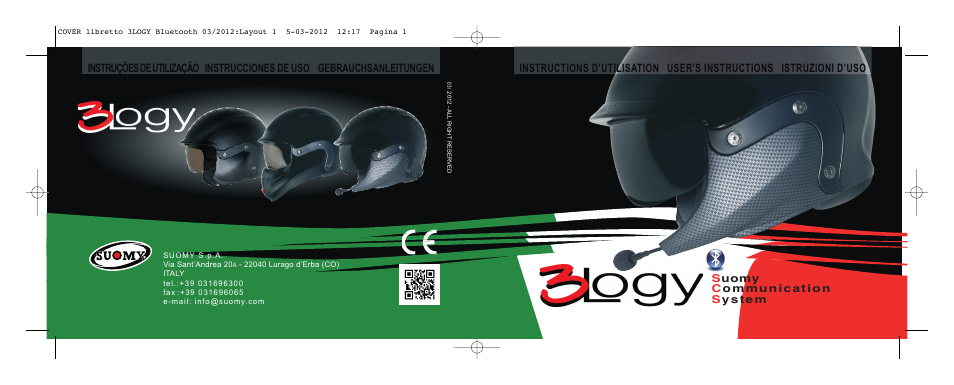 SUOMY 3LOGY Bluetooth User Manual | Page 68 / 68