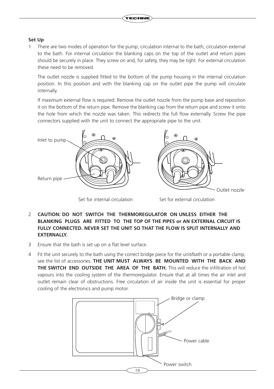 Techne TU-20D User Manual | Page 19 / 40