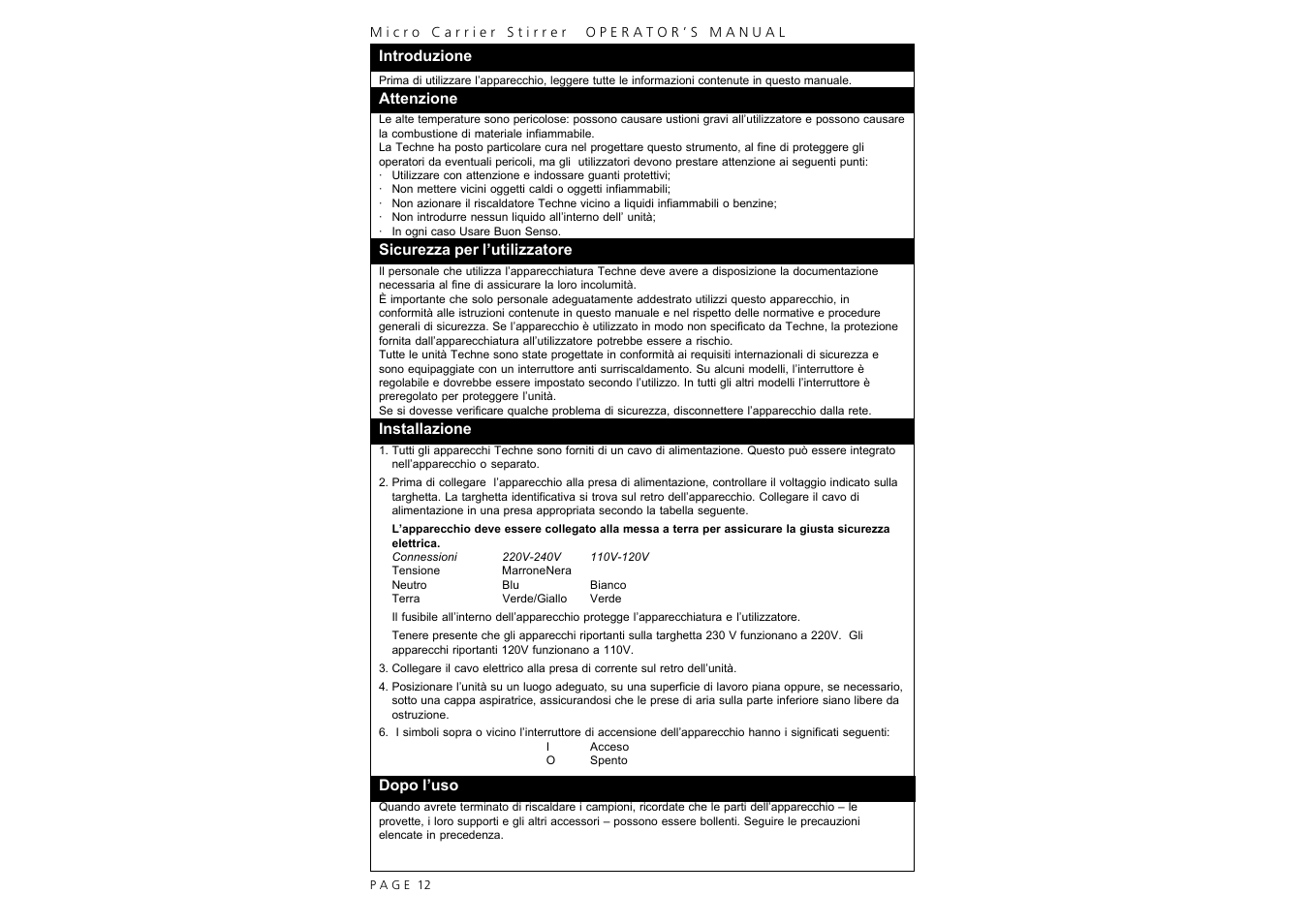 Techne MCS-104XL User Manual | Page 14 / 28
