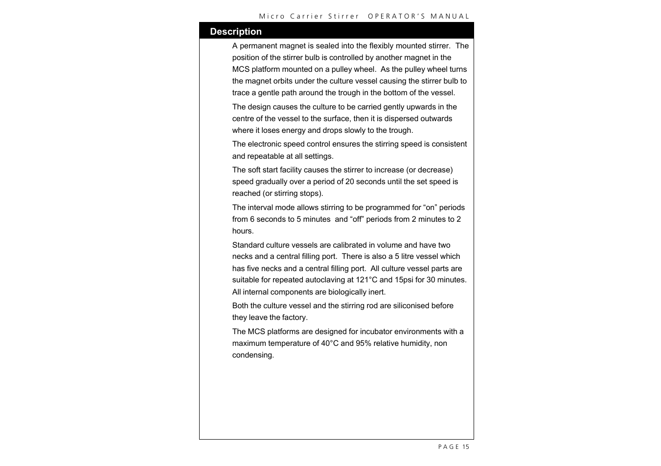 Techne MCS-104XL User Manual | Page 17 / 28