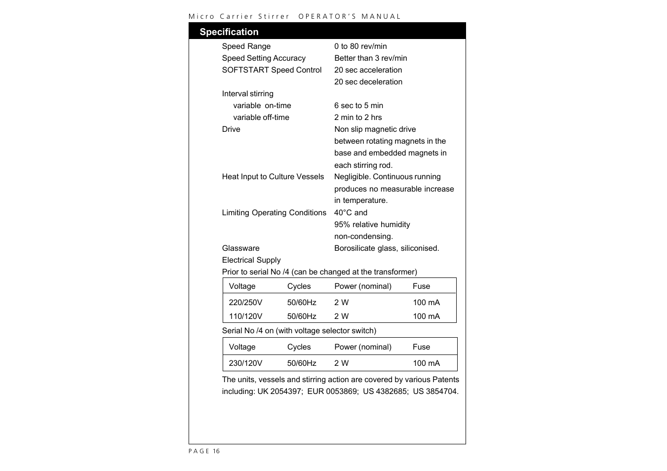 Techne MCS-104XL User Manual | Page 18 / 28