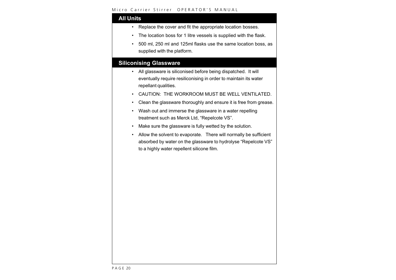 Techne MCS-104XL User Manual | Page 22 / 28