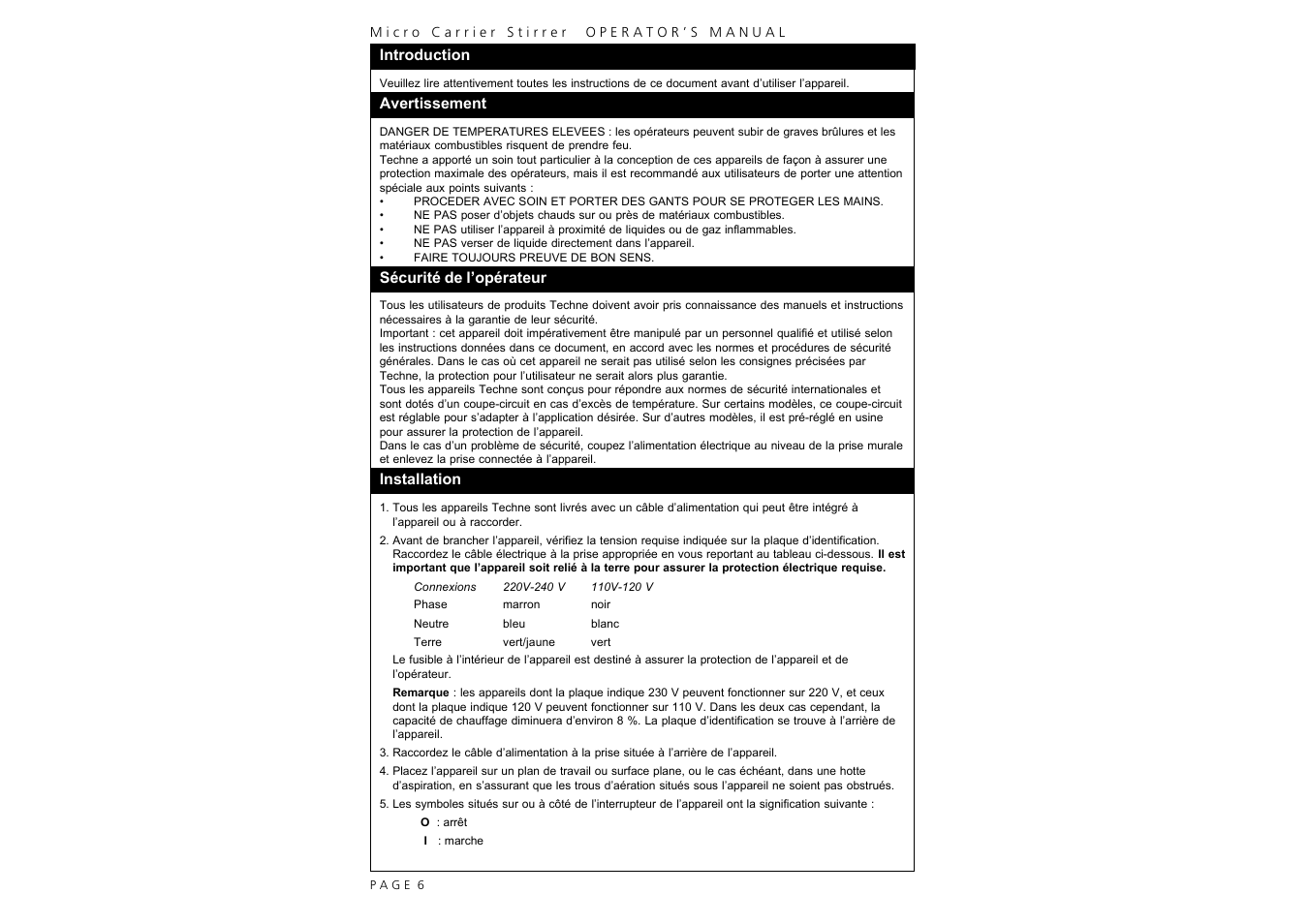 Techne MCS-104XL User Manual | Page 8 / 28