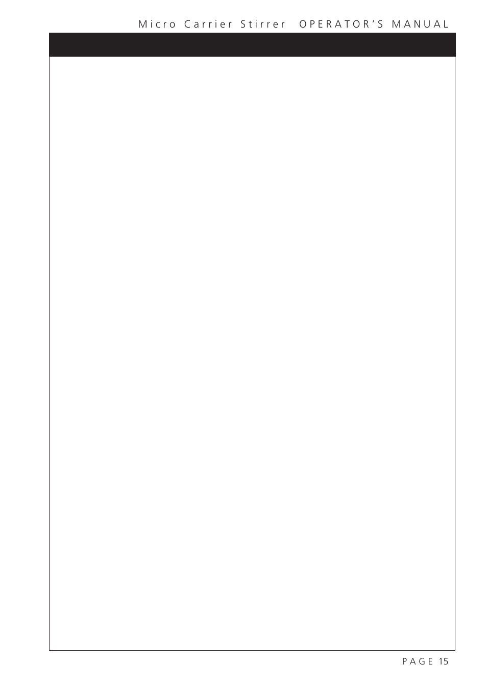 Techne Culture Vessel User Manual | 8 pages