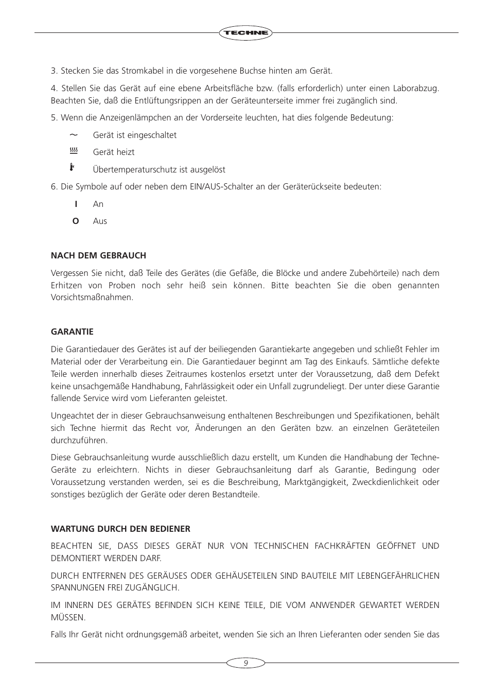 Techne DB-2TC User Manual | Page 11 / 36