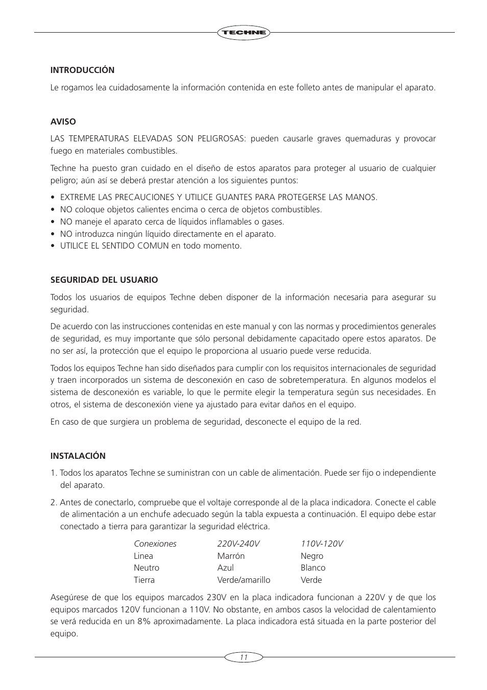 Techne DB-2TC User Manual | Page 13 / 36