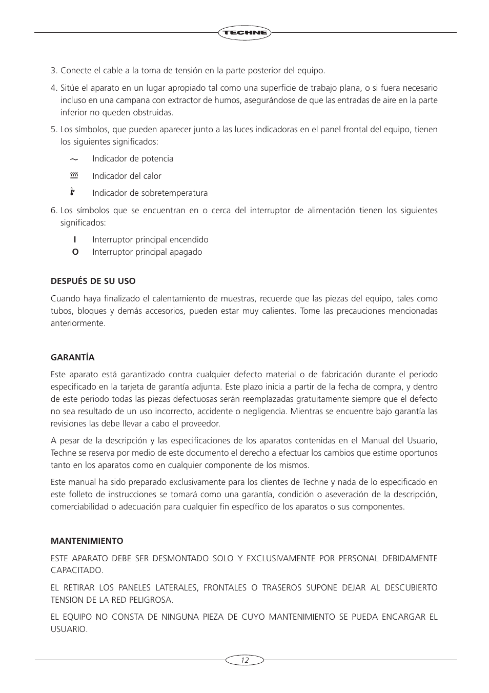 Techne DB-2TC User Manual | Page 14 / 36