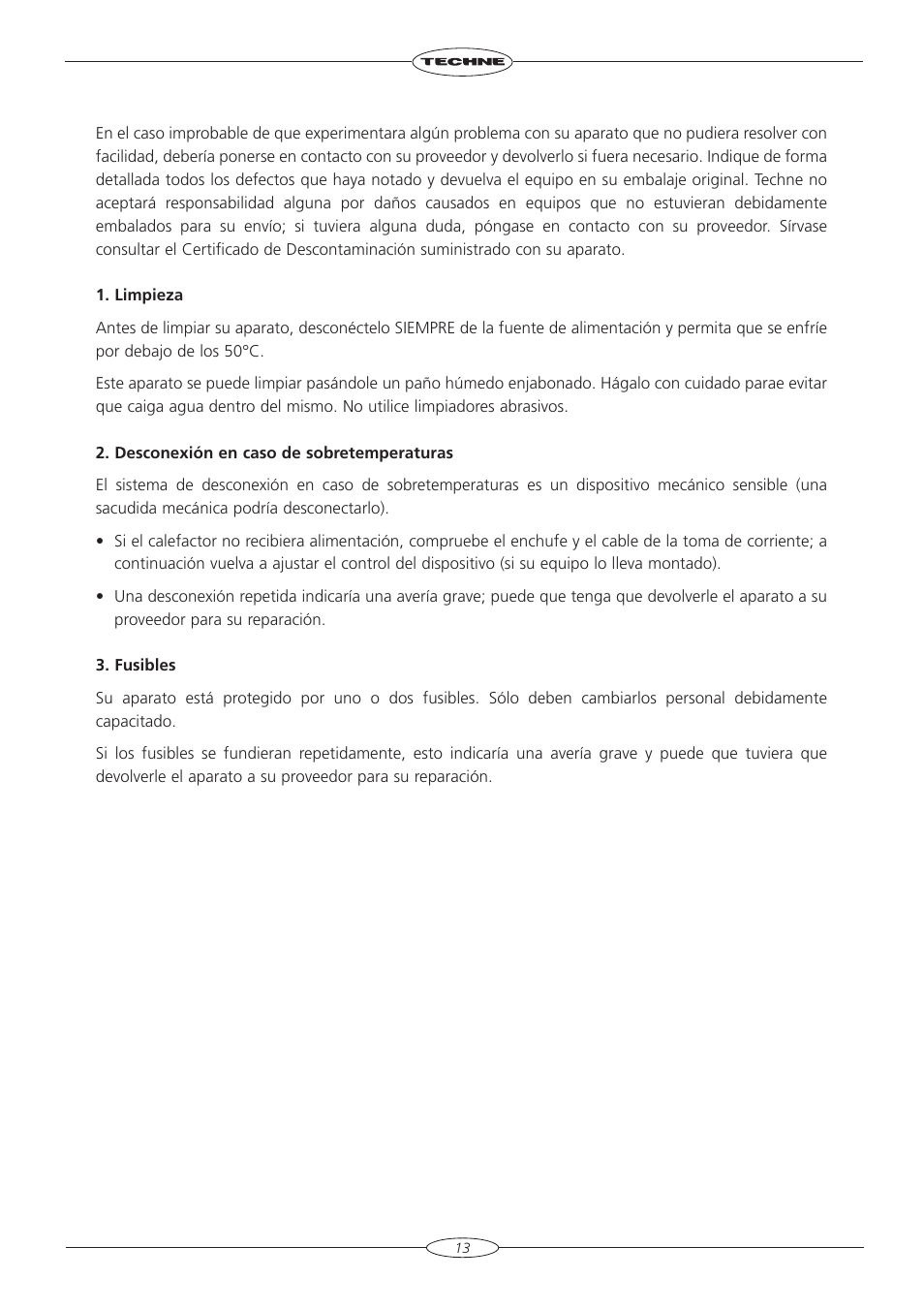Techne DB-2TC User Manual | Page 15 / 36
