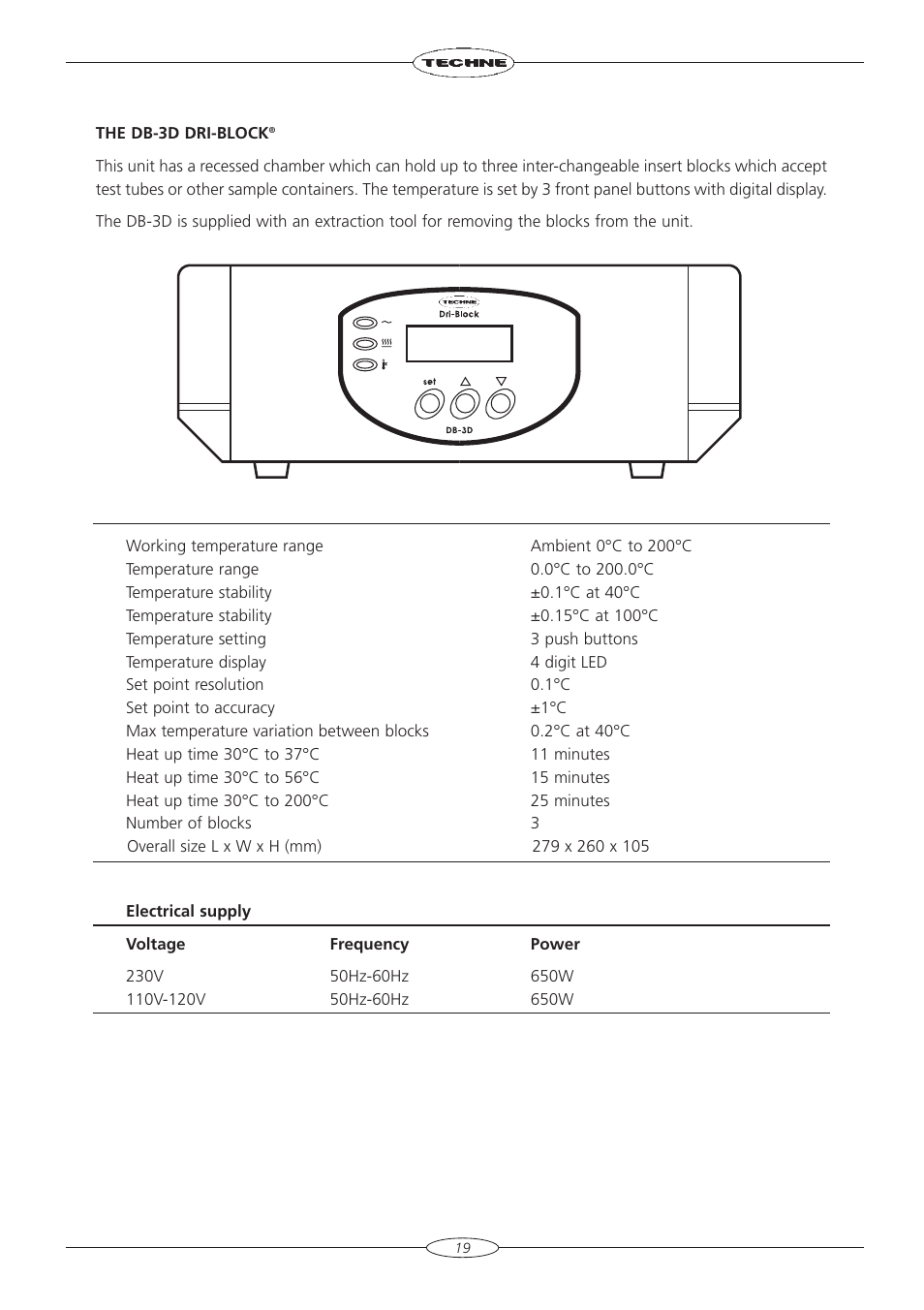 Techne DB-2TC User Manual | Page 21 / 36