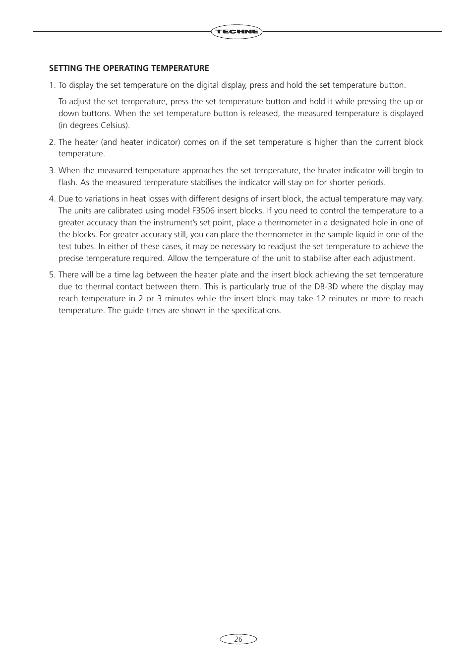 Techne DB-2TC User Manual | Page 28 / 36