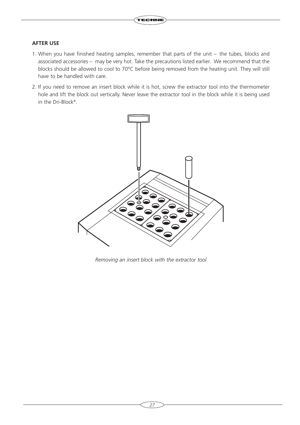Techne DB-2TC User Manual | Page 29 / 36