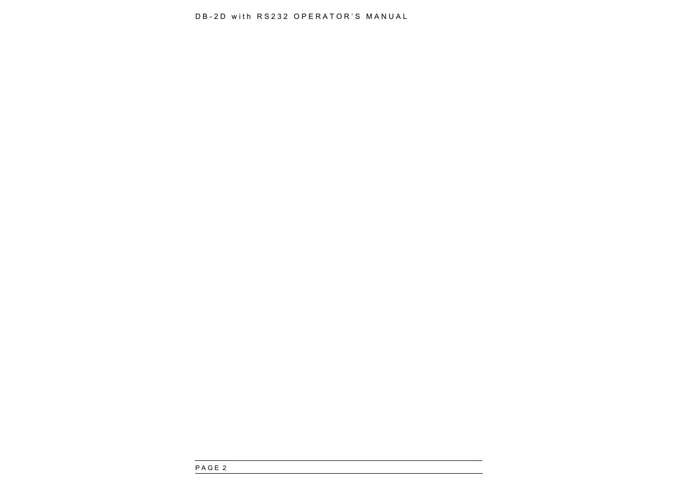 Techne RS232 User Manual | Page 4 / 24