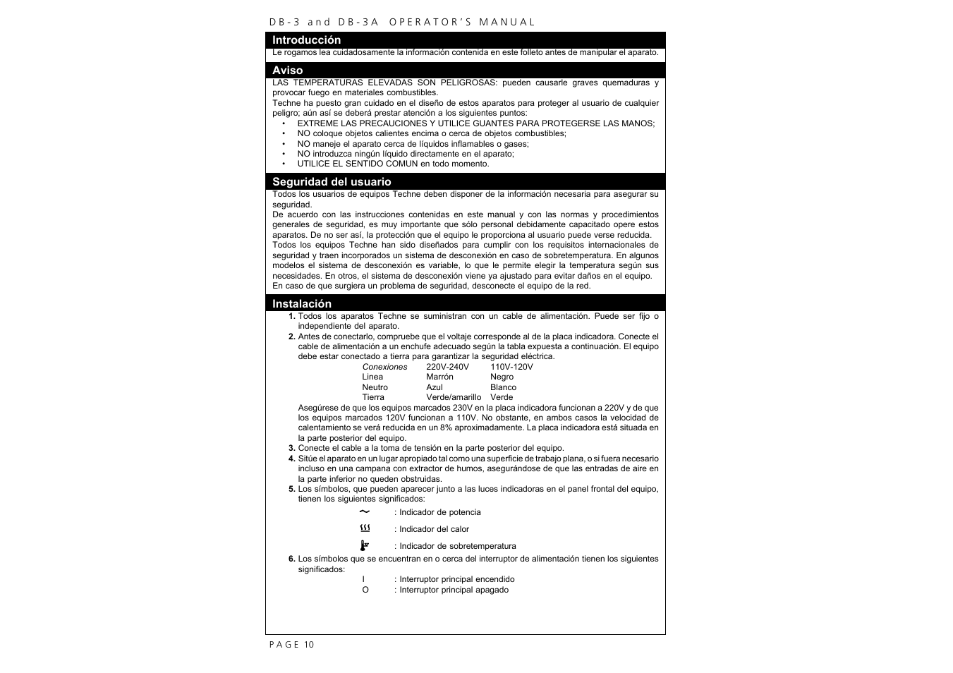 Techne DB-3A User Manual | Page 12 / 26