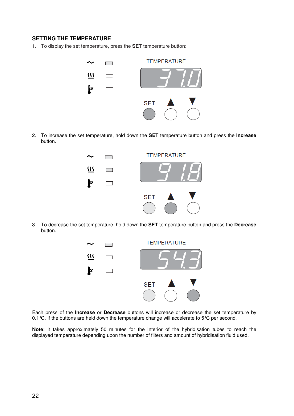 Techne HB-1D User Manual | Page 22 / 31