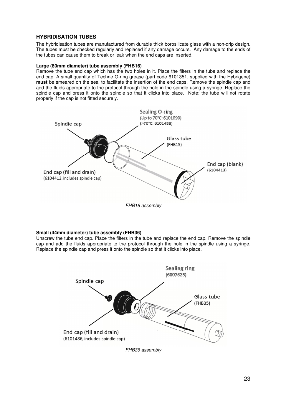 Techne Hybrigene User Manual | Page 23 / 29