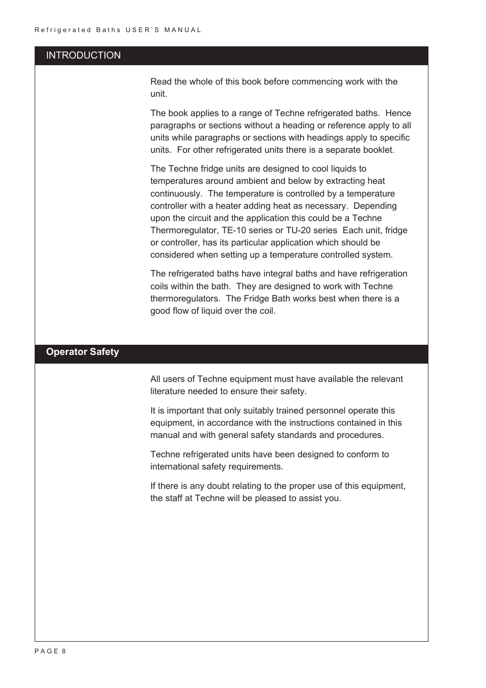Techne RB-22A User Manual | Page 10 / 18