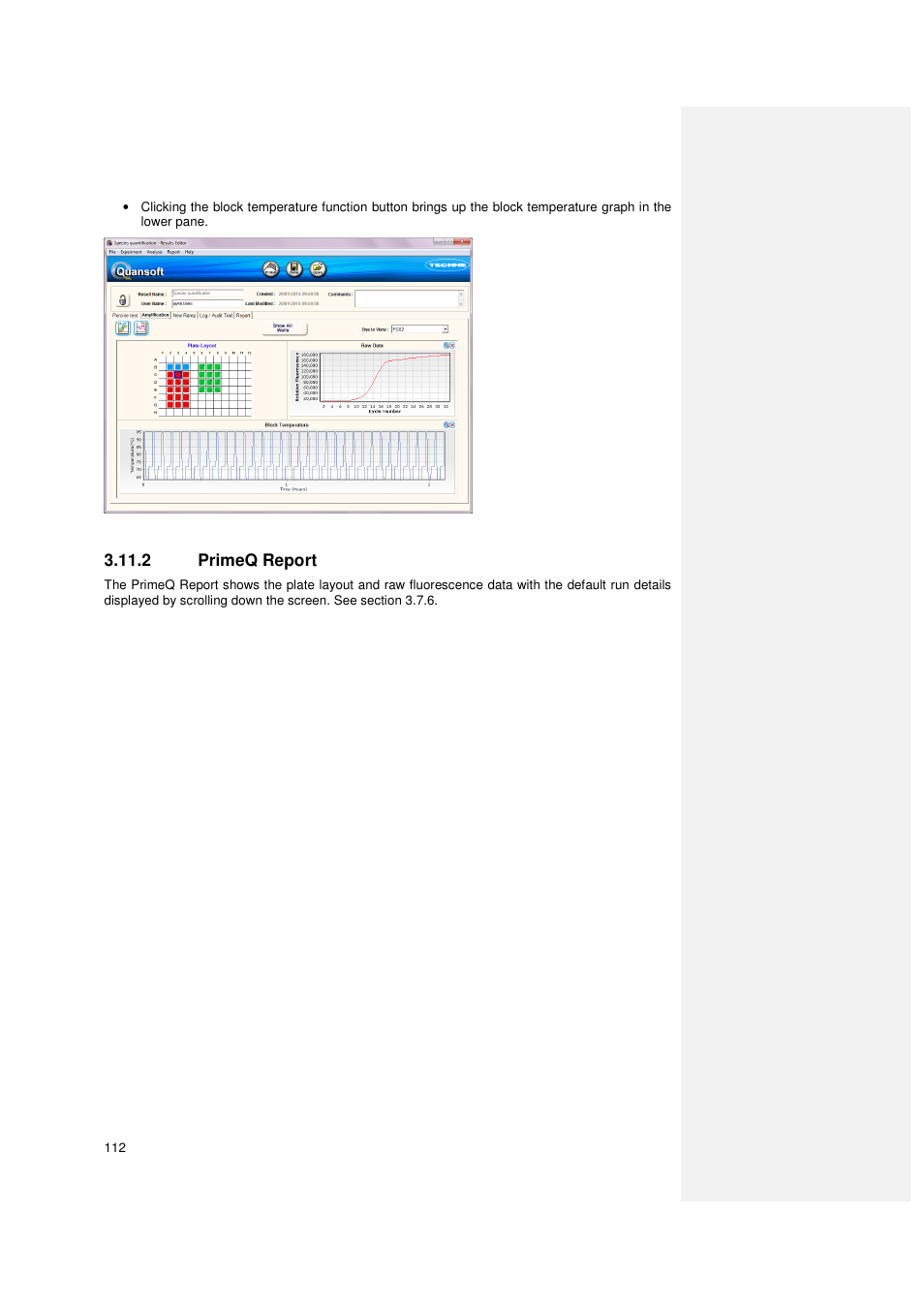 Techne PrimeQ User Manual | Page 112 / 181