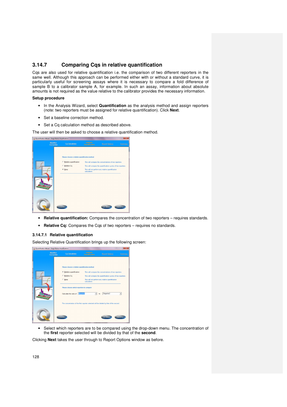 7 comparing cqs in relative quantification | Techne PrimeQ User Manual | Page 128 / 181