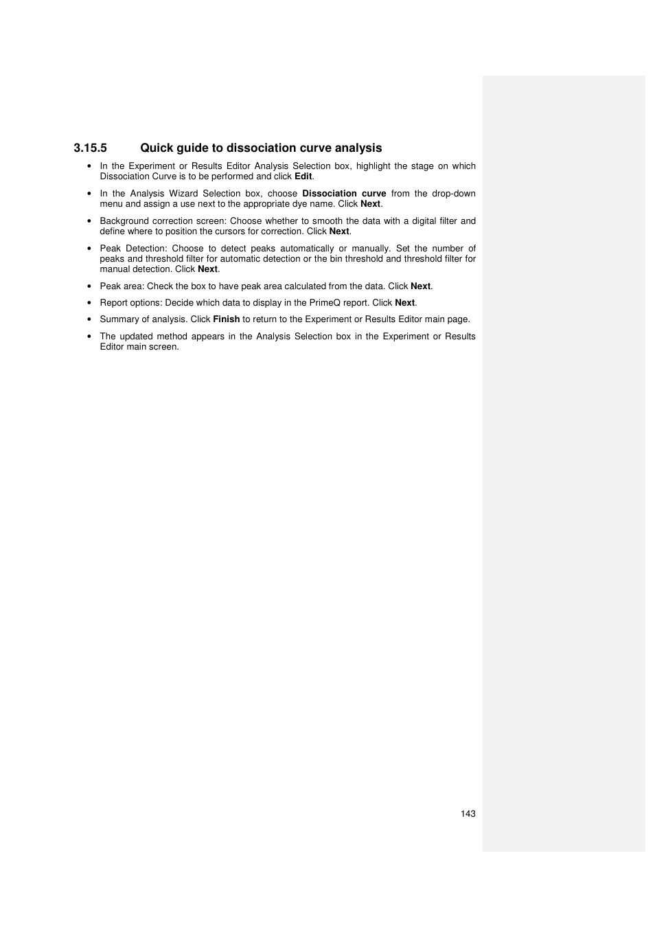 5 quick guide to dissociation curve analysis | Techne PrimeQ User Manual | Page 143 / 181