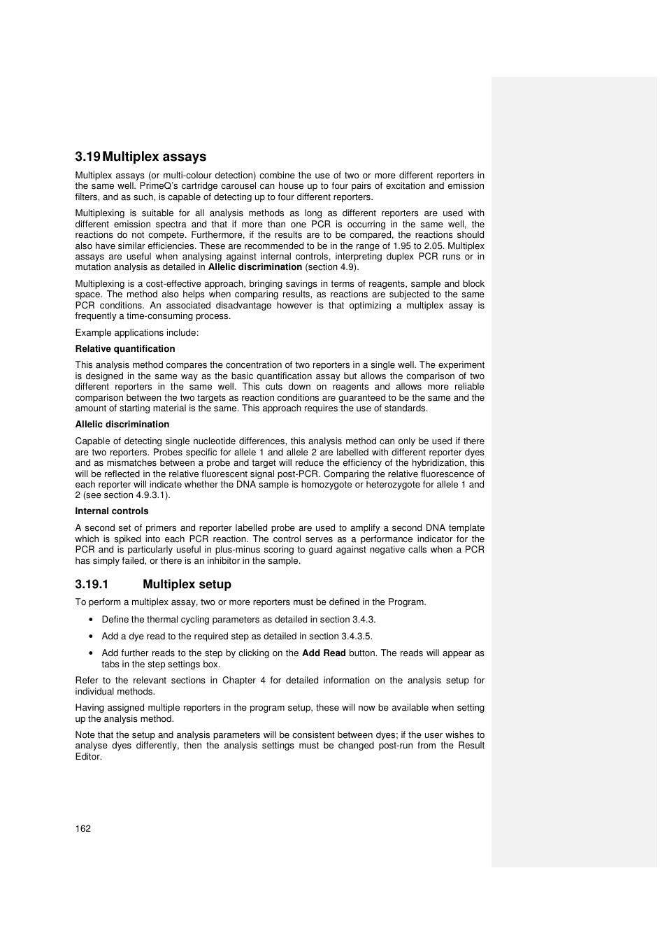 19 multiplex assays | Techne PrimeQ User Manual | Page 162 / 181