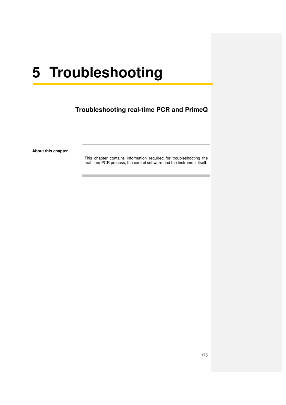 5 troubleshooting, Troubleshooting real-time pcr and primeq | Techne PrimeQ User Manual | Page 175 / 181