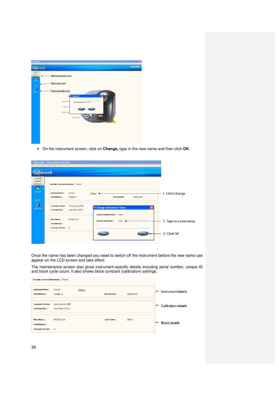 Techne PrimeQ User Manual | Page 36 / 181