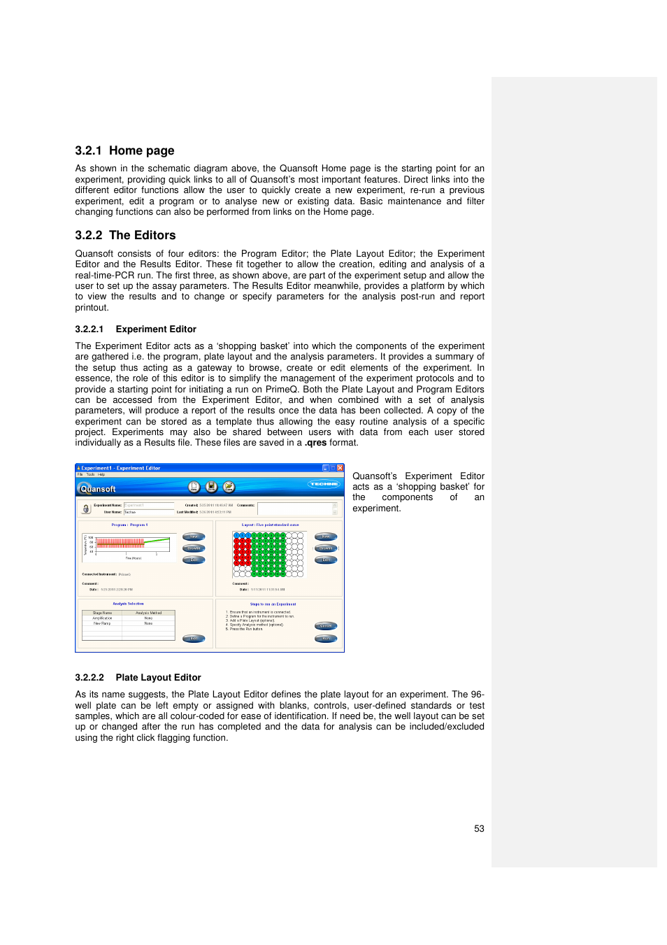 1 home page, 2 the editors | Techne PrimeQ User Manual | Page 53 / 181