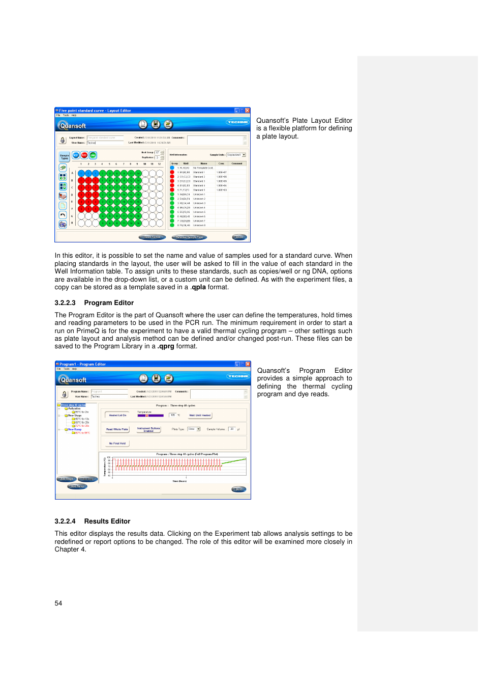 Techne PrimeQ User Manual | Page 54 / 181