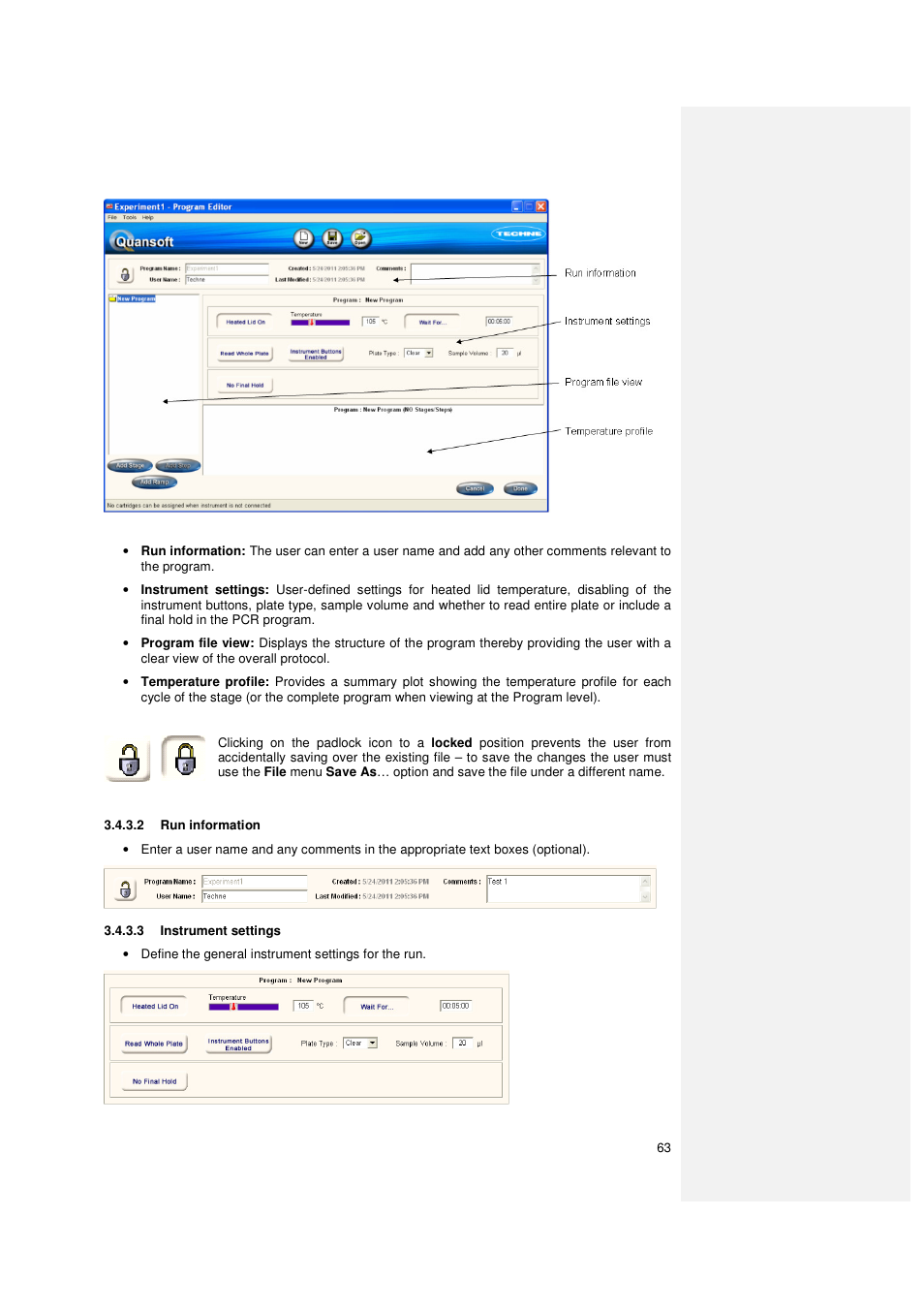 Techne PrimeQ User Manual | Page 63 / 181