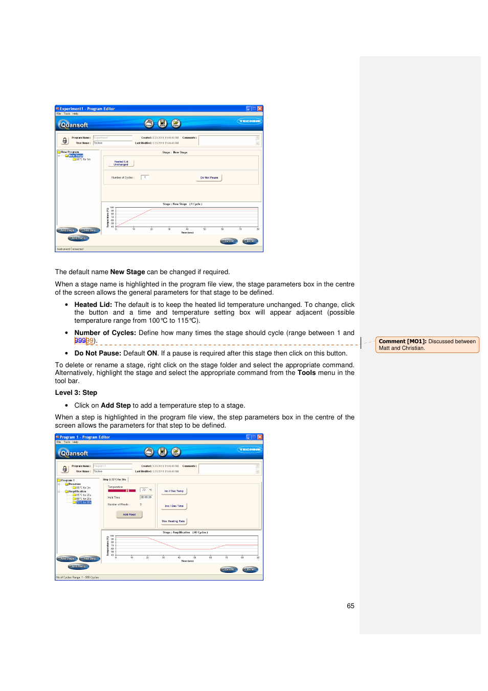 Techne PrimeQ User Manual | Page 65 / 181