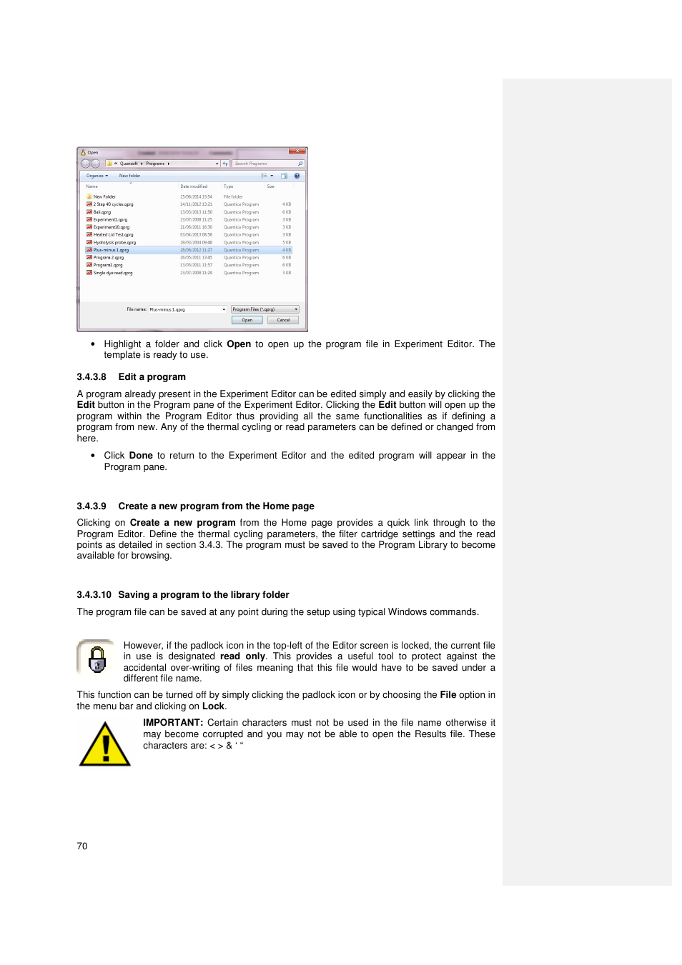 Techne PrimeQ User Manual | Page 70 / 181