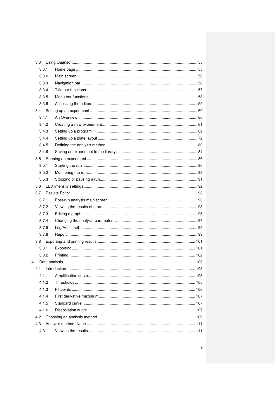 Techne PrimeQ User Manual | Page 9 / 181