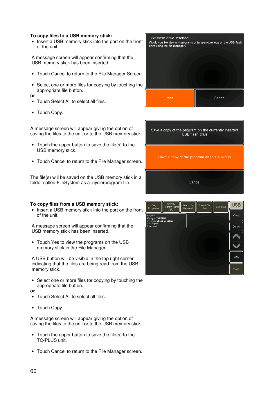 Techne TC-PLUS User Manual | Page 62 / 70