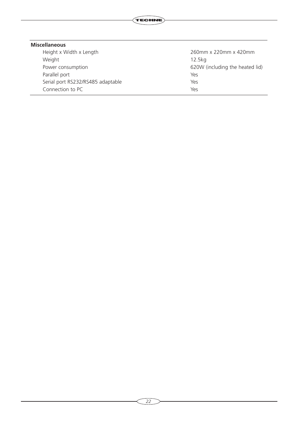 Techne TC-5000 User Manual | Page 23 / 54