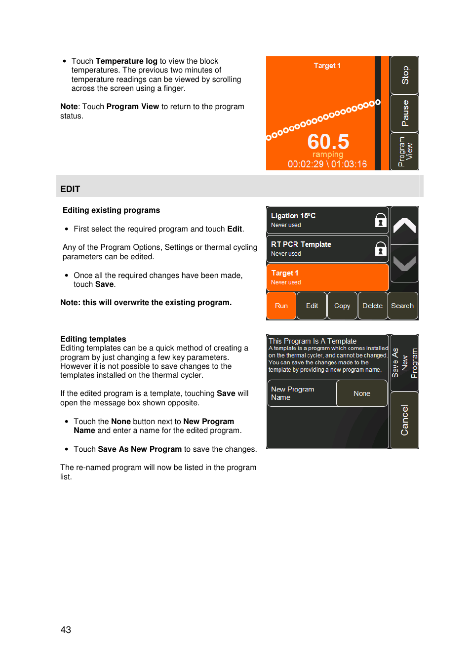 Techne 3PrimeG User Manual | Page 44 / 54