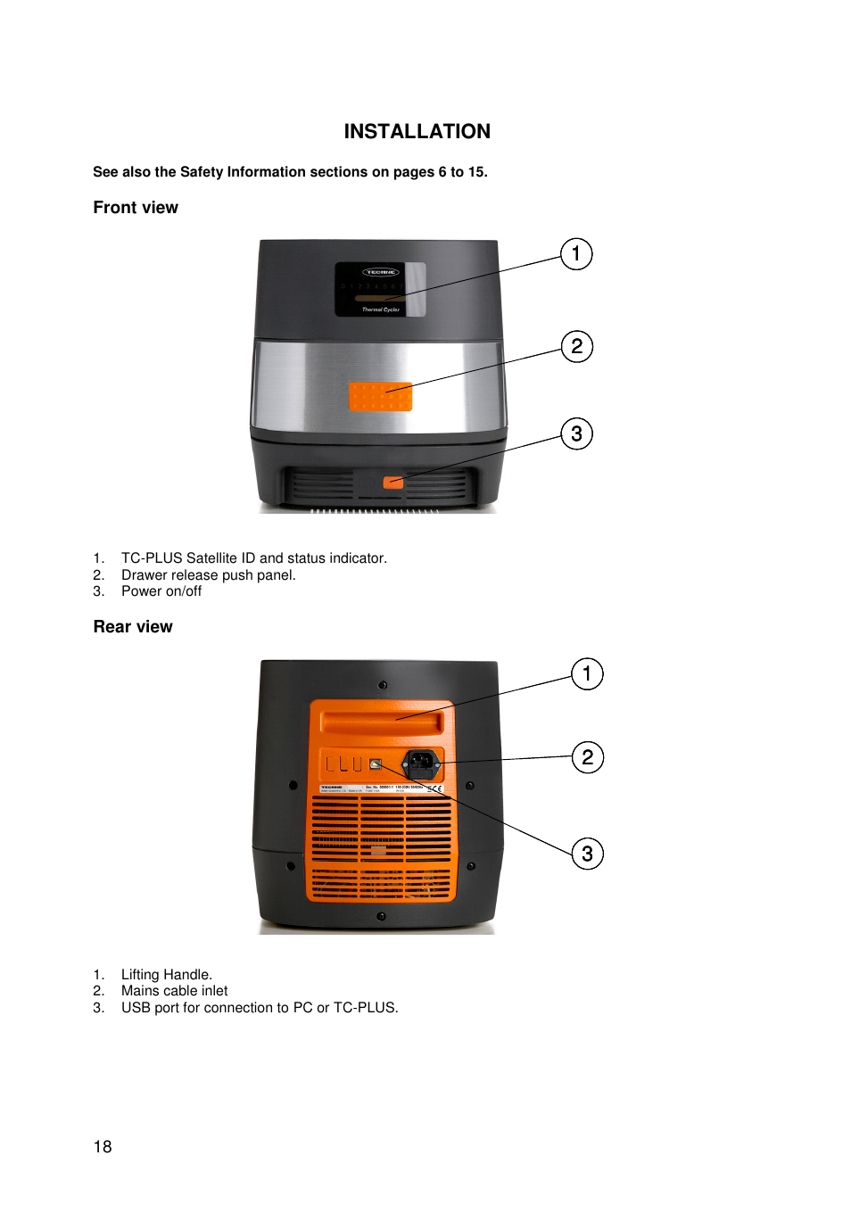 Installation | Techne TC-PLUS Satellite User Manual | Page 18 / 45