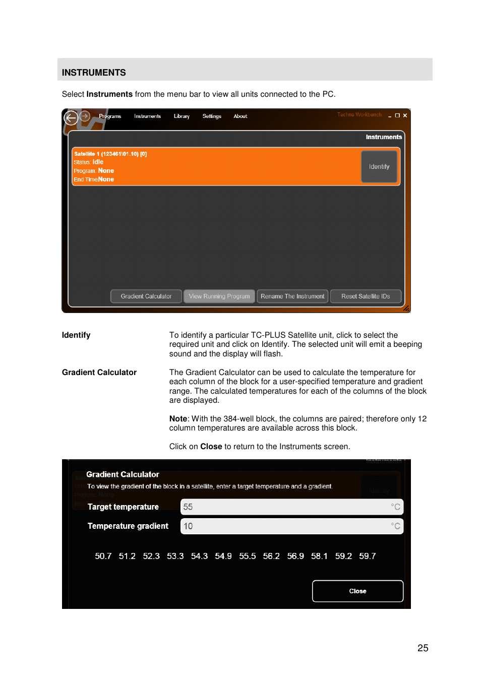 Techne TC-PLUS Satellite User Manual | Page 25 / 45