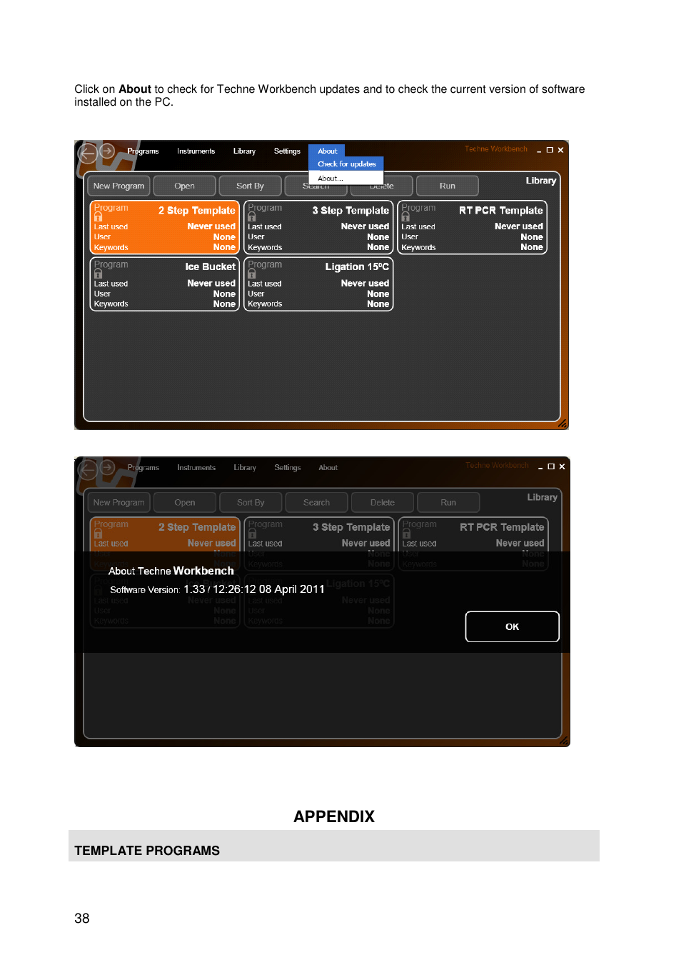 Techne TC-PLUS Satellite User Manual | Page 38 / 45