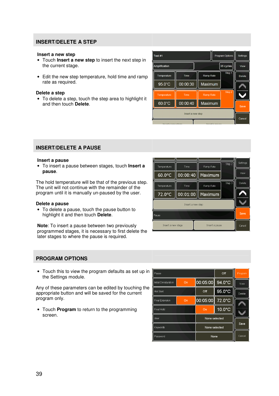 Techne PrimeG User Manual | Page 40 / 67